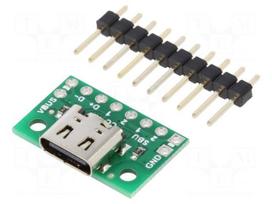 Module robotics: adapter | USB C 2.0 | connectors | 20.32x13.97mm