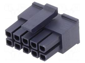 Connector: wire-board | plug | female | Micro-Fit 3.0 | PIN: 10 | 3mm