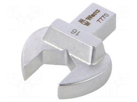 Wrench tip | torque,spanner | Spanner: 16mm | Socket size: 9x12mm