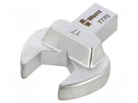 Wrench tip | torque,spanner | Spanner: 17mm | Socket size: 9x12mm