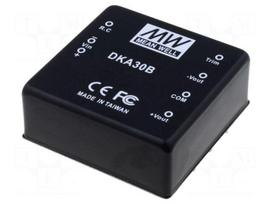 Converter: DC/DC | 30W | Uin: 9÷18VDC | Uout: 12VDC | Uout2: -12VDC | THT