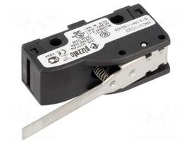 Microswitch SNAP ACTION | 5A/250VAC | 4A/24VDC | with lever | SPDT