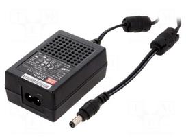Power supply: switching | 18VDC | 1.38A | Out: 5,5/2,1 | 25W | 85÷264VAC