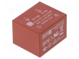 Converter: AC/DC | 2.5W | Uin: 85÷265VAC,120÷370VDC | Uout: 12VDC