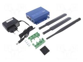 Automation module: router | 4G LTE | 5÷18VDC | on panel | metal
