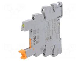 Socket | PIN: 5 | for DIN rail mounting | -40÷60°C | 6.2x80x94mm