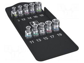 Wrench-set | 6-angles,socket spanner | Chrom-vanadium steel | 1/2"