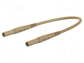 Test lead | 32A | banana plug 4mm,both sides | insulated | Len: 0.5m