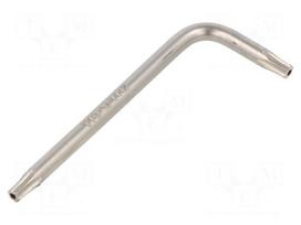 Wrench: Torx® | with protection | T10H | 50mm | alloy steel