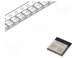 Module: IoT | Bluetooth: BLE | 19.5dBm | WiFi | PCB | SMD | 18x20x3.2mm