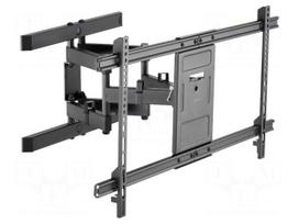 Holder: wall mounting | monitor,TV | tiltable