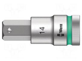 Socket: hex key-bit | Hex Plus | HEX 14mm | 1/2" | Zyklop