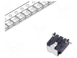 Connector: wire-board | socket | male | PIN: 2 | Micro-Fit 3.0 | 3mm | 5A