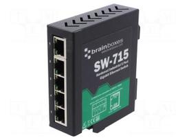 Automation module: switch Ethernet | unmanaged | 5÷30VDC | RJ45 | SW