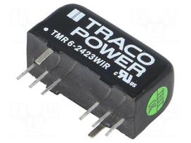 Converter: DC/DC | 6W | Uin: 9÷36VDC | Uout: 15VDC | Uout2: -15VDC | SIP8