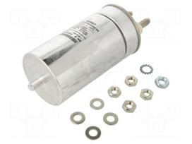 Capacitor: polypropylene | H: 140mm | 20uF | 2.3kVDC | 1kVAC | 40A | C44P