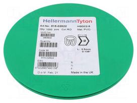 Marker: cable | Marking: 2 | 2÷5mm | PVC | red | leaded | HGDC2-5 | L: 3.5mm