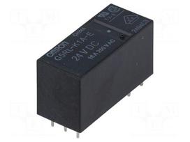 Relay: electromagnetic | Ucoil: 24VDC | SPST | Icontacts max: 16A
