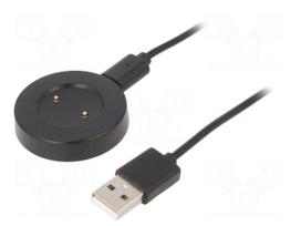 Cable: for smartwatch charging | Huawei | 1m | 1A | black
