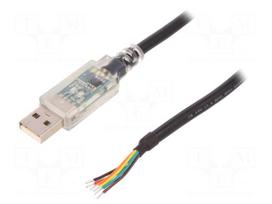 Module: cable integrated | RS485,USB | lead | 1.8m | USB A