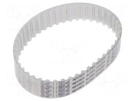 Timing belt | T5 | W: 16mm | H: 2.2mm | Lw: 390mm | Tooth height: 1.2mm