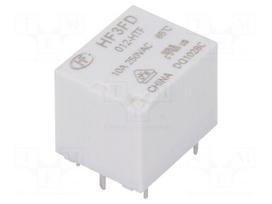 Relay: electromagnetic | Ucoil: 12VDC | SPST-NO | 15A | 10A/250VAC