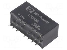 Converter: DC/DC | 3W | Uin: 9÷18VDC | Uout: 12VDC | Iout: 250mA | SIP | THT