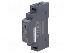 Converter: DC/DC | 15W | Uin: 9÷36VDC | Uout: 12VDC | Iout: 1.25A | DDR