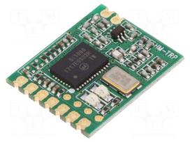 Module: RF | FM transceiver | FSK | UART | -117dBm | 2.4÷3.6VDC | 434MHz