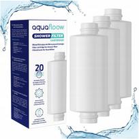 AquaFloow pakaitinė dušo filtro kasetė - tiekiama po 3 vienetus per metus