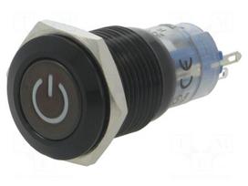 Switch: vandal resistant | Pos: 2 | SPDT | 0.5A/220VAC | 1A/24VDC | IP40
