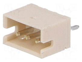 Connector: wire-board | socket | male | data | ZH | 1A | 50V | PIN: 3 | 1.5mm