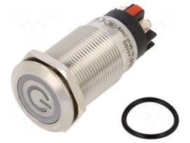 Switch: vandal resistant | Pos: 2 | SPDT | 3A/220VAC | 5A/24VDC | IP65