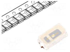 LED | white neutral | SMD | PLCC2 | Case (mm): 3014 | 9÷13.5lm | 75 | 120°