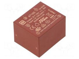 Converter: AC/DC | 5W | Uin: 85÷265VAC,120÷370VDC | Uout: 15VDC | 76%