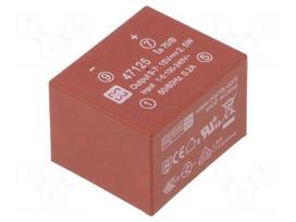 Converter: AC/DC | 2.5W | Uin: 85÷265VAC,120÷370VDC | Uout: 15VDC