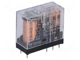 Relay: electromagnetic | DPDT | Ucoil: 24VDC | Icontacts max: 5A | G2R