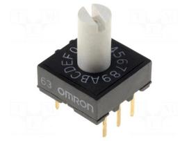 Encoding switch | HEX/BCD | Pos: 16 | THT | Rcont max: 200mΩ | A6R