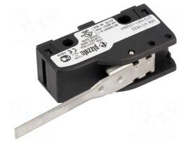 Microswitch SNAP ACTION | 5A/250VAC | 4A/24VDC | with lever | SPDT
