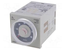 Automation module: timer | 0,05÷12min | DPDT | 250VAC/5A | Usup: 24VAC