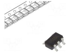 IC: power switch | high-side,USB switch | 0.5A | Ch: 1 | P-Channel | SMD