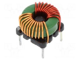 Inductor: wire | THT | 325uH | R: 35mΩ | ±35% | 11.5x11.5x8.8mm | 3.3A