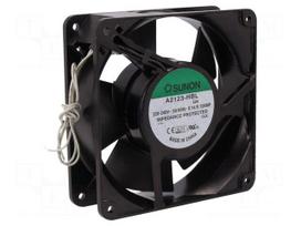 Fan: AC | axial | 230VAC | 120x120x38mm | 163.93m3/h | 45dBA | ball | 24AWG