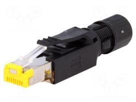 Connector: RJ45 | plug | PIN: 8 | Cat 6 | shielded | 8p8c | Øcable: 4.5÷9mm