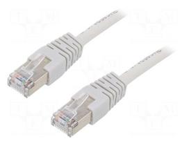 Patch cord | F/UTP | Cat 5e | RJ45 plug,both sides | stranded | CCA