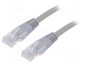 Patch cord | U/UTP | Cat 5e | RJ45 plug,both sides | stranded | CCA