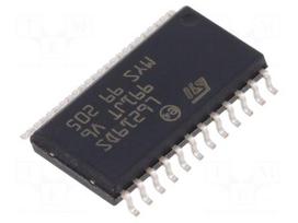 IC: driver | stepper motor controller | SO24 | 0.75A | 10÷46V | Ch: 4