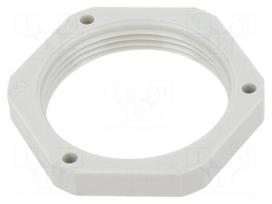 Nut | PG29 | polystyrene | Thk: 7mm | Spanner: 46mm | light grey