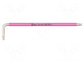 Wrench: hex key | Hex Plus,spherical | HEX 3mm | Overall len: 123mm