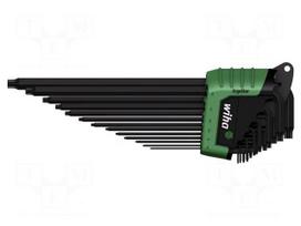 Wrench: Torx®-set | Chrom-vanadium steel | Plating: black finish